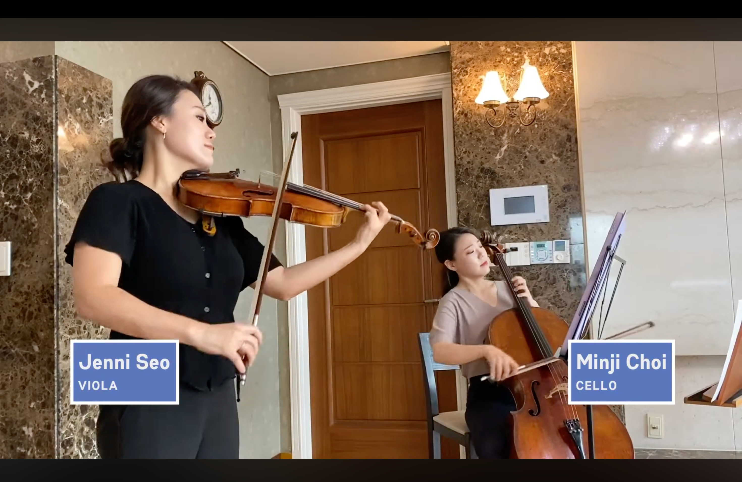 La Orquesta de Minnesota desde casa: Jenni Seo y Minji Choi
